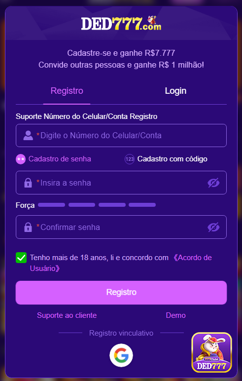 Recompensas VIP ded777.com