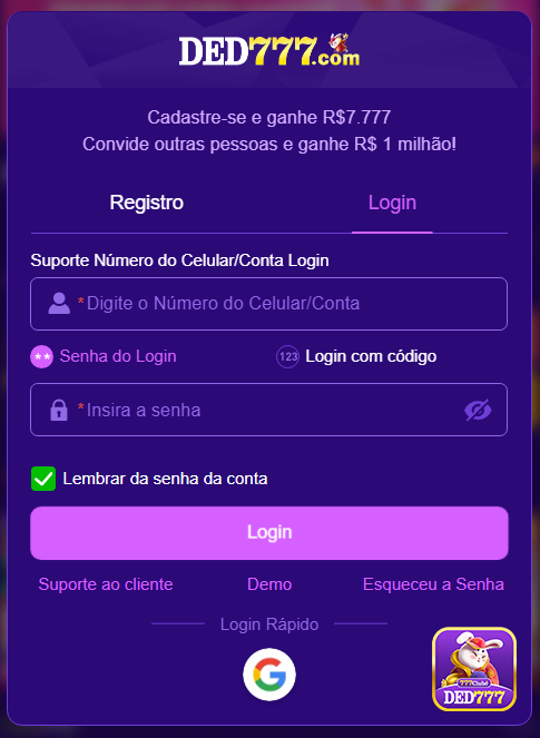Segurança ded777.com